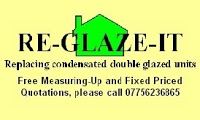 RE GLAZE IT GLAZIER DERBY replacing misted broken cracked double glazed glass 399676 Image 6